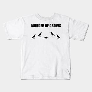 Murder of Crows Kids T-Shirt